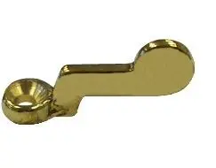 Tourniquet (tournet) décalé laiton L.32mm