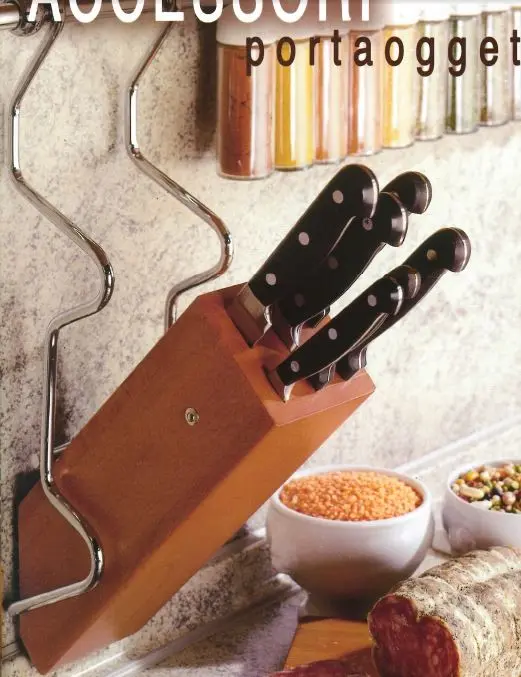 Porte couteaux pour crédence 31405