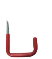 Crochet accroche vélo acier zingué gainé Type 45  S.115mm