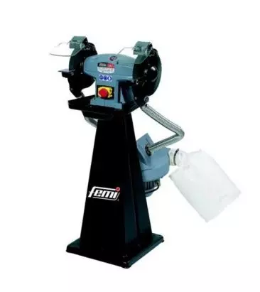 Touret FEMI 191/M - 450 W Triphasé - Ø 150X25X16 mm - Avec meules - 8003131