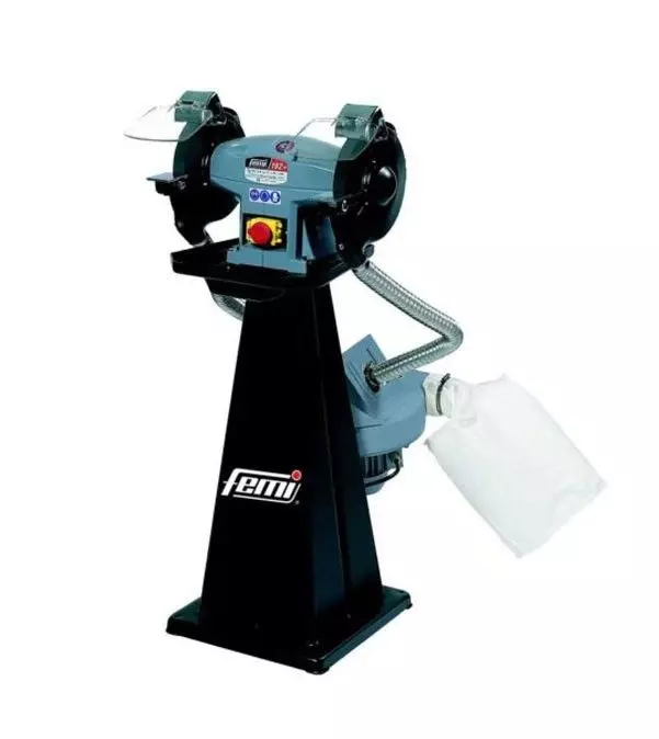 Touret FEMI 195/M EVO - 2200 W Triphasé - Ø 300x40x20 mm - Avec meules - 8004331