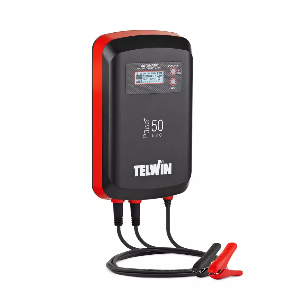 Chargeur de batterie Pulse 50 EVO - 230V - 12V/24V - TELWIN - 807611