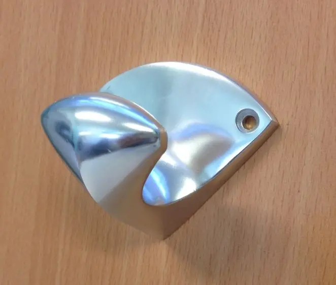 Portemanteau Triangle Réf 2142 Alu argent