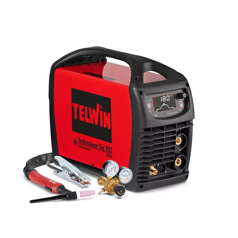 Poste à souder Inverter TIG - Technology TIG 202 AC/DC - 230V - + ACC - TELWIN - 816244