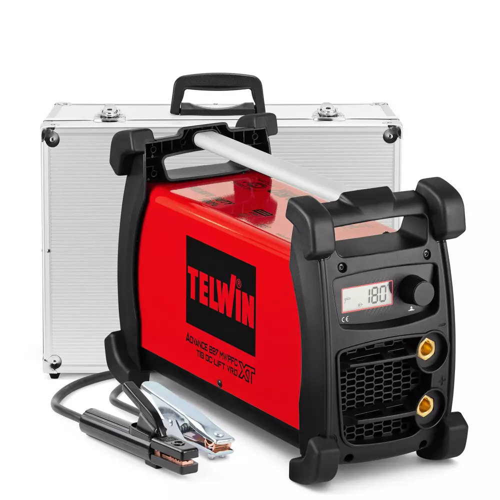 Poste à souder Inverter Advance 227 XT MV/PFC VRD - 100-240 V - Accessoires + Mallette - TELWIN - 816249