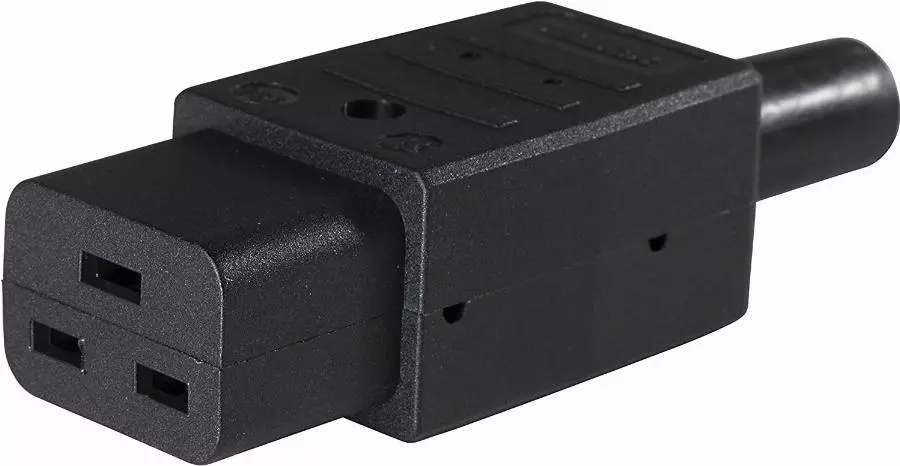 Prise pour appareil à froid jusqu'à 70 degré C C19 - SCHWABE - 62085