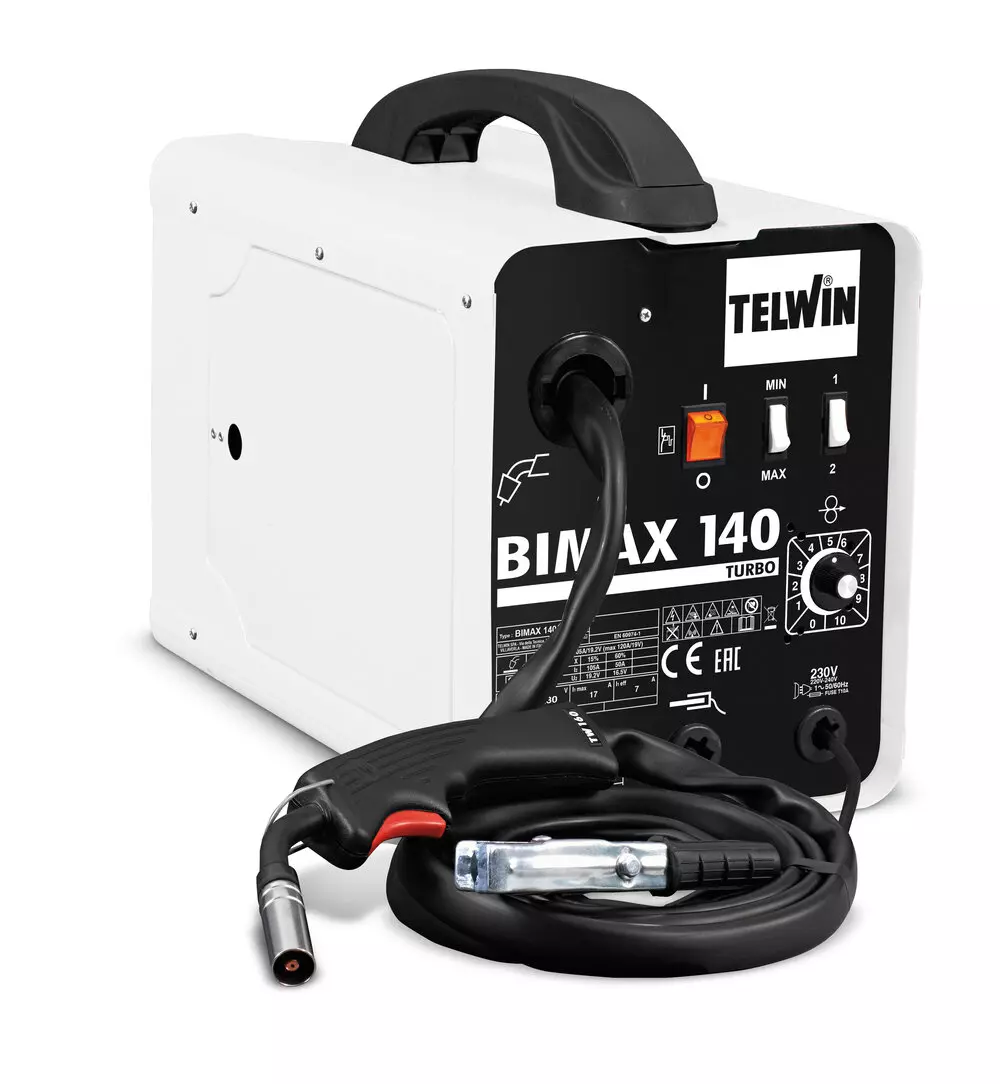 Poste à souder Inverter BIMAX 140 Turbo - 230 V - TELWIN - 821076