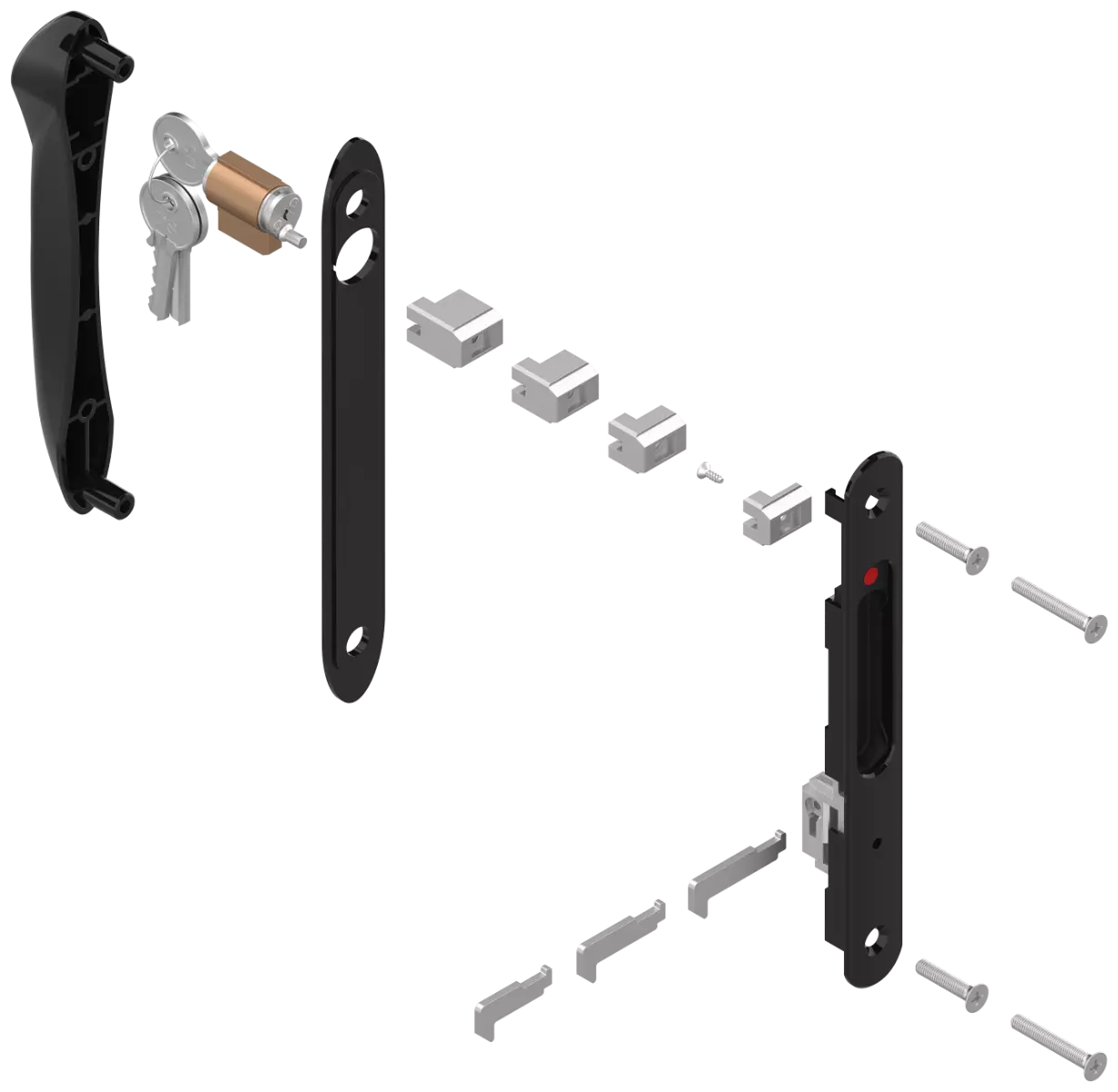Coquille double Silène 8299 LA CROISÉE DS - Noir - DS8299-013