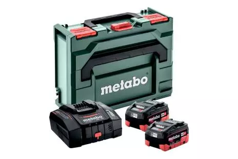 Pack énergie 18V - METABO - Avec 2 batteries 18V 8.0Ah - batterie - MEBABOX - 685303000