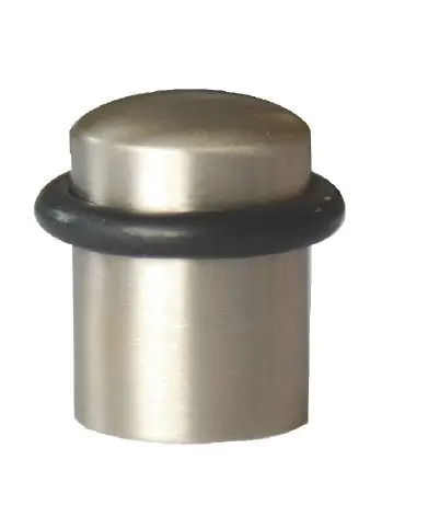 Butoir de porte en laiton nickelé 080510NI