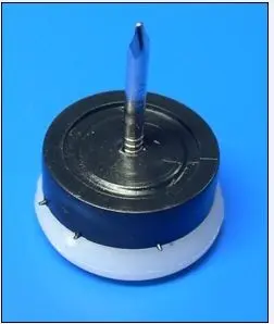 Patin glisseur à pointe Plastique-[Diamètre:30mm]