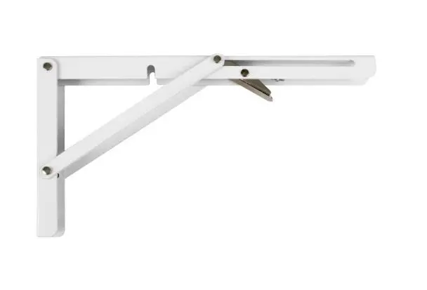 Console escamotable pliable blanche Modèle 800-400x215mm