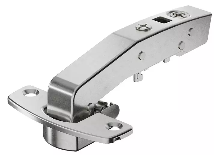 Charnière Sensys avec amortisseur HETTICH à visser - ép.porte 15/28 cais.90° 95°- porte en applique - 9085170
