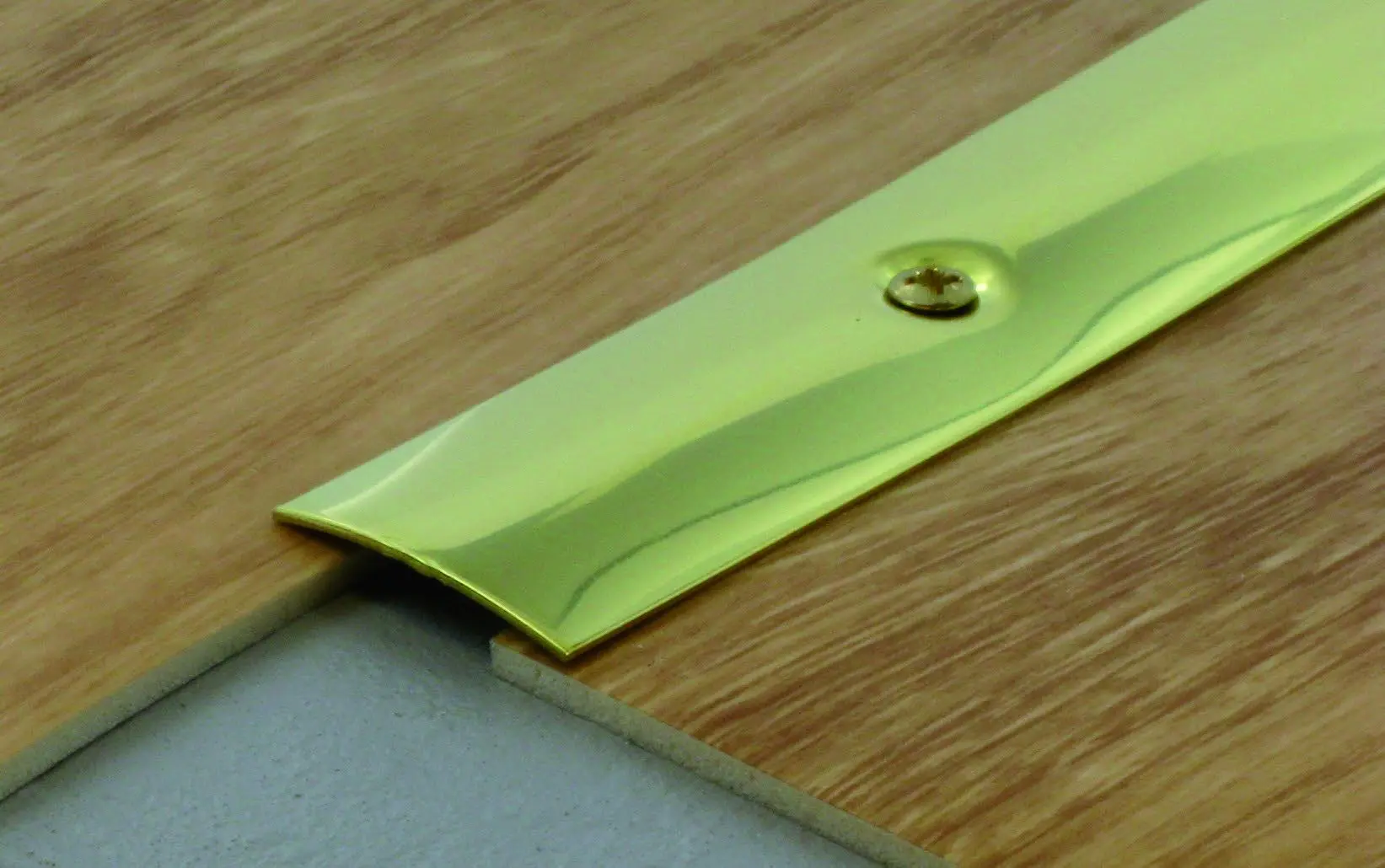 Seuil de porte à visser L.30mm Laiton Long.2.70ML