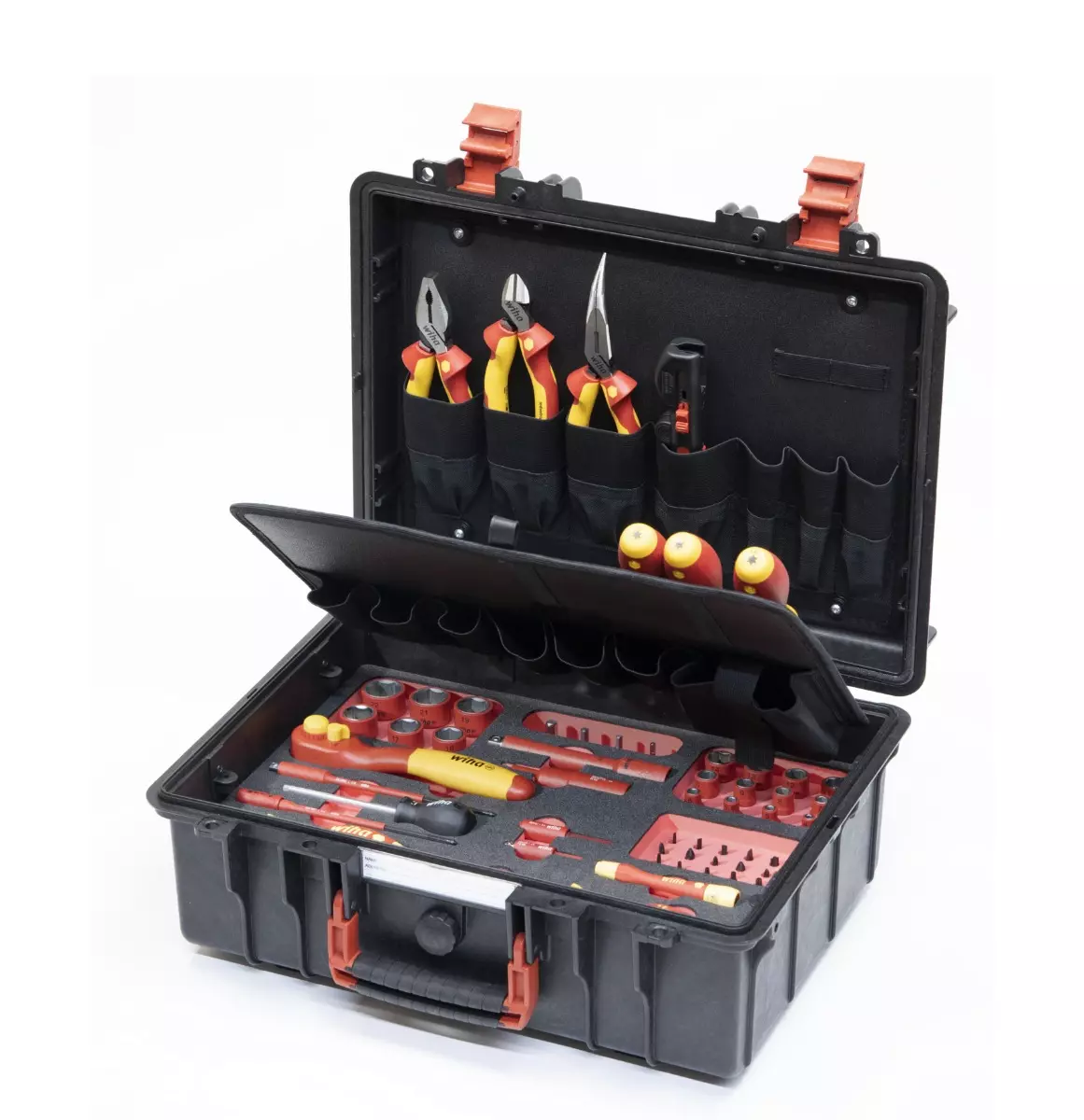 Caisse à outils eMobility L - 62 pièces - WIHA - 45833