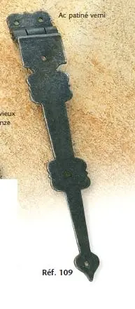 Penture de meuble décalée L.220mm Réf 109 BROS