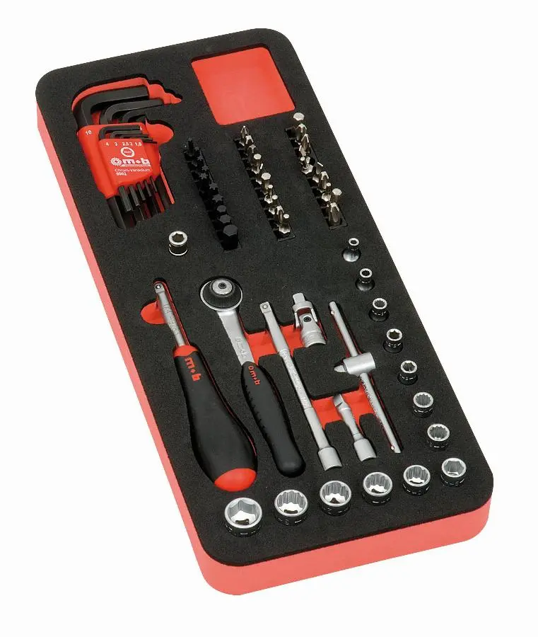 Module mousse 59 douilles 1/4 sur carte - MOB - 9803059001