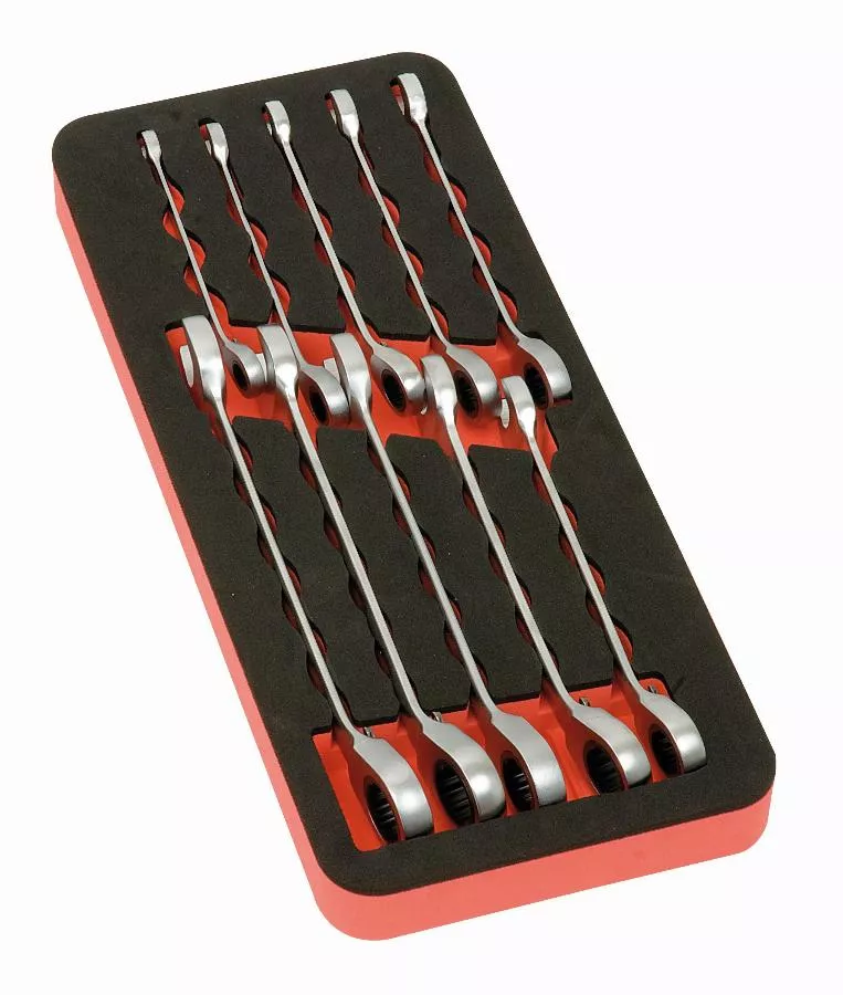 Module mousse 10 clés mixtes à cliquet - MOB - 9811010001