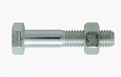 Boulon VISWOOD Tête hexagonale - Ecrou hexagonal acier zingué blanc -Ø 8 x 16 mm - Boite de 200 - 9888016