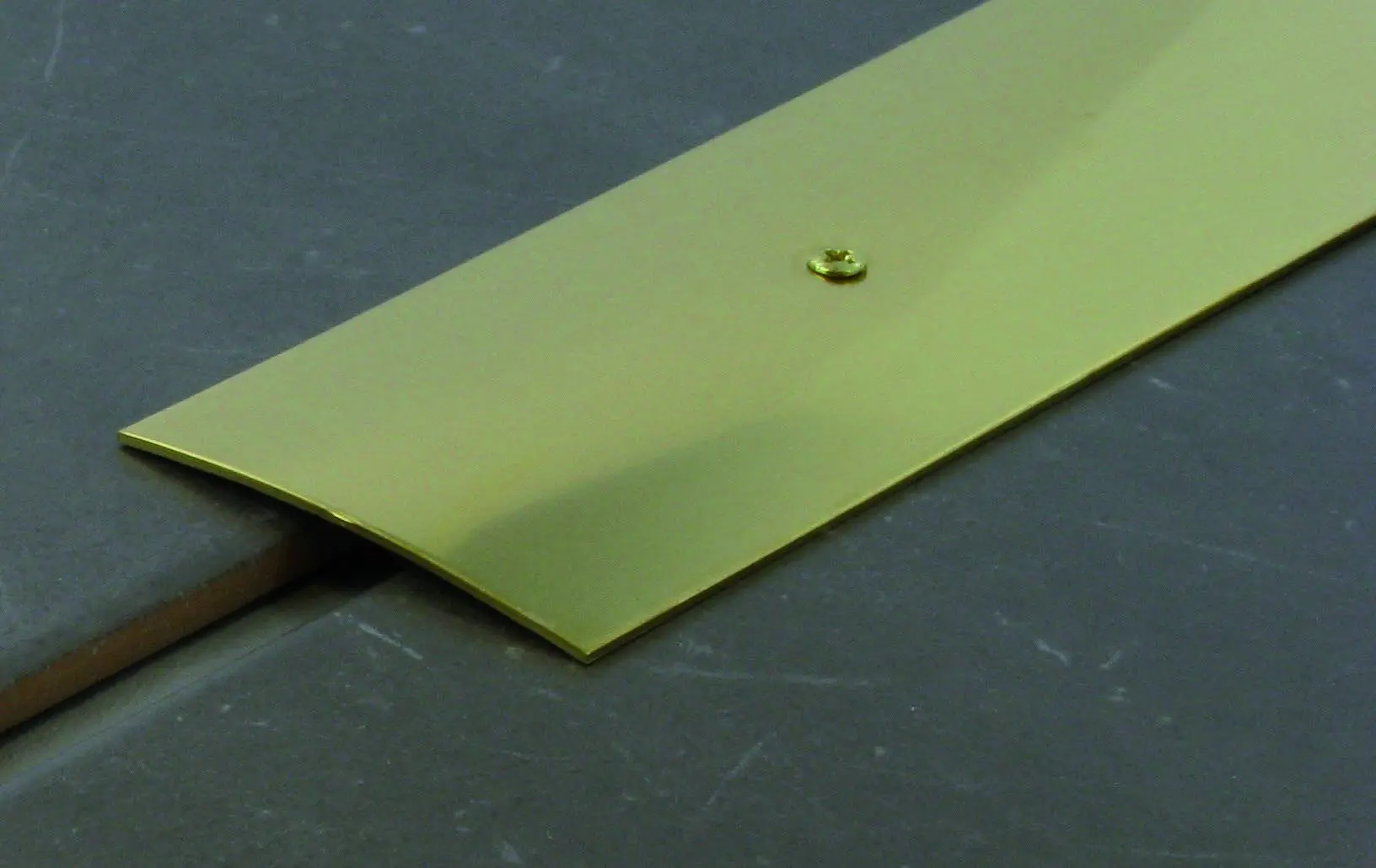 Seuil de porte à visser L.70mm Laiton Long.2.70ML