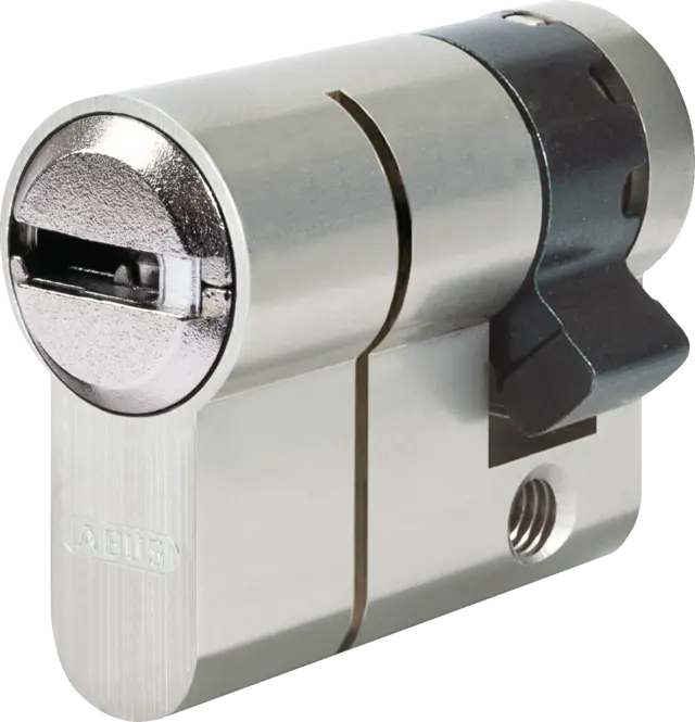 Demi-Cylindre à P6PS PréSnap Varié - 10 x 35 mm - Laiton nickelé - ABUS - 5017700-02