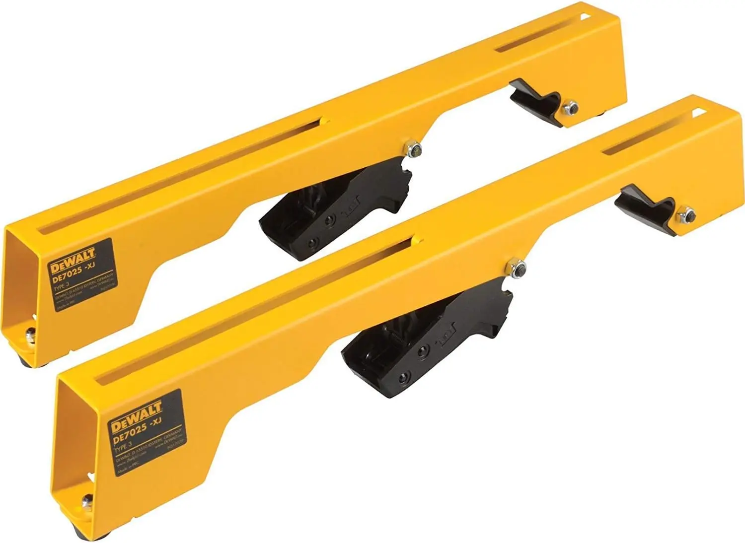 Supports de scies à onglets - 430 mm - 1 paire - DEWALT - DE7025-XJ