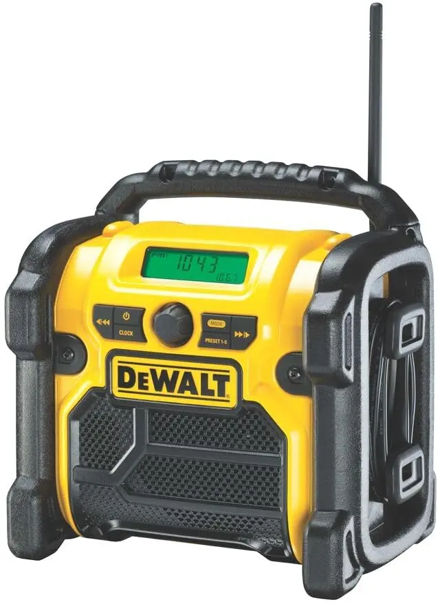 Radio compacte sur secteur ou batterie XR - Sans batterie ni chargeur - DEWALT - DCR019-QW