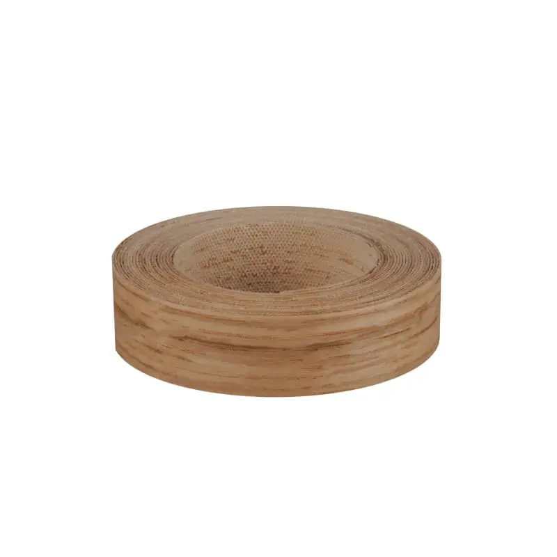 Bande de chant thermocollant chêne bois véritable 23 mm x 20 m - NORDLINDER - 260137