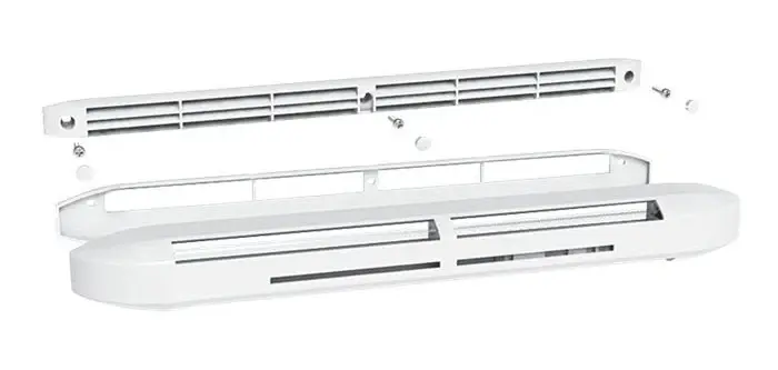 Kit entrée d’air hygroréglable acoustique ISOLA blanc - ANJOS - 0646