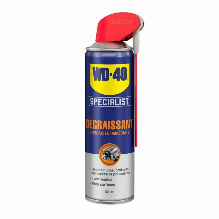 Dégraissant 500ml - WD40 Specialist - Efficacité immédiate - 33392