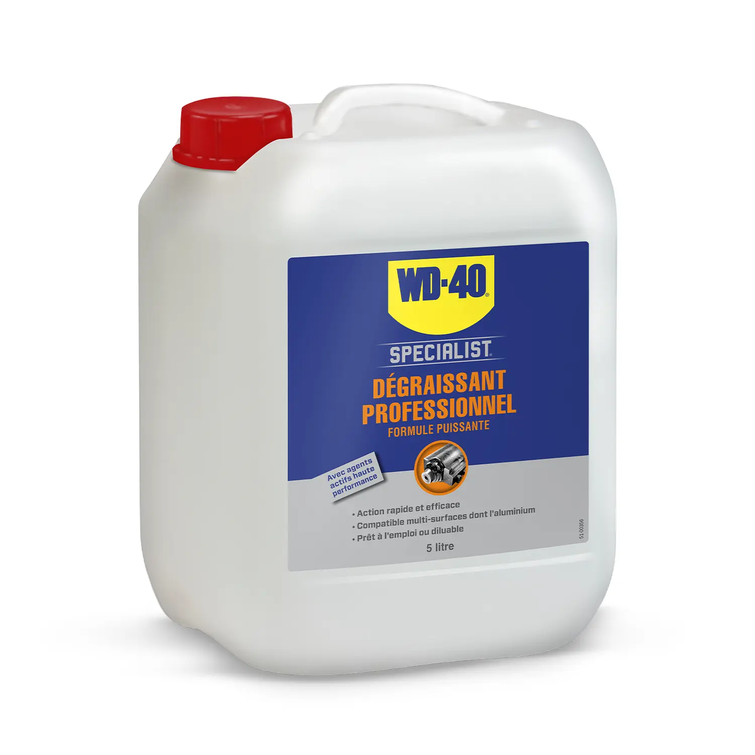 Lubrifiant dégraissant Professionnel Specialist - 5 L - WD-40 - 331459