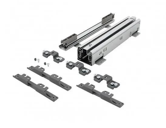 Kit de glissières avec 4 pattes SIGE L.300 P.500 120Kg - 255K