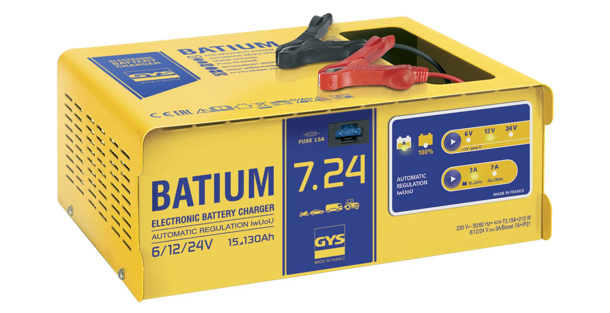 Chargeur BATIUM 7.24 - GYS - 24502