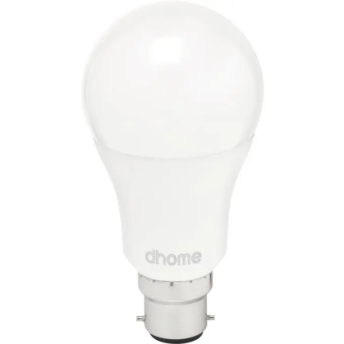 Ampoule LED standard DHOME B22 - 2700 K - 806 lumens - 8 W - BRICODEAL - 249224