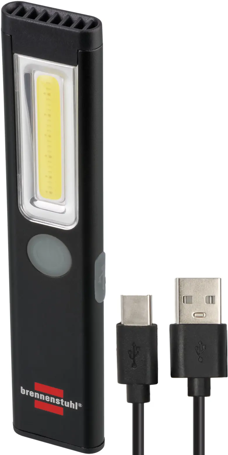Lampe de poche LED PL 200 AC rechargeable 200 lm - BRENNENSTUHL - 1175590110