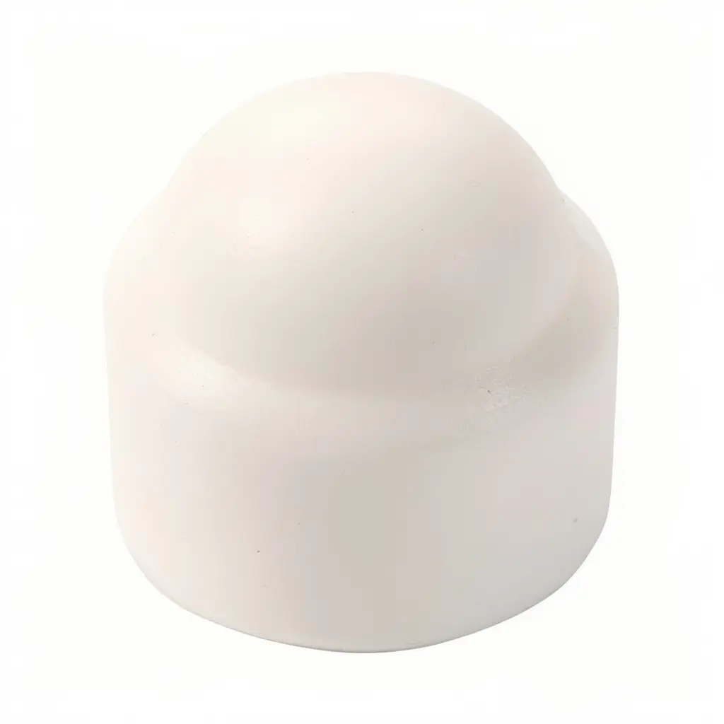 Caches écrous hexagonaux Blancs - Ø 10 mm - BTE 100 - ACTON - 8560110