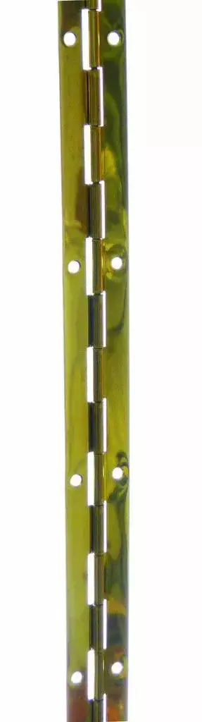 Charnière à piano acier laitonné 40x2000 - MONIN - J542610