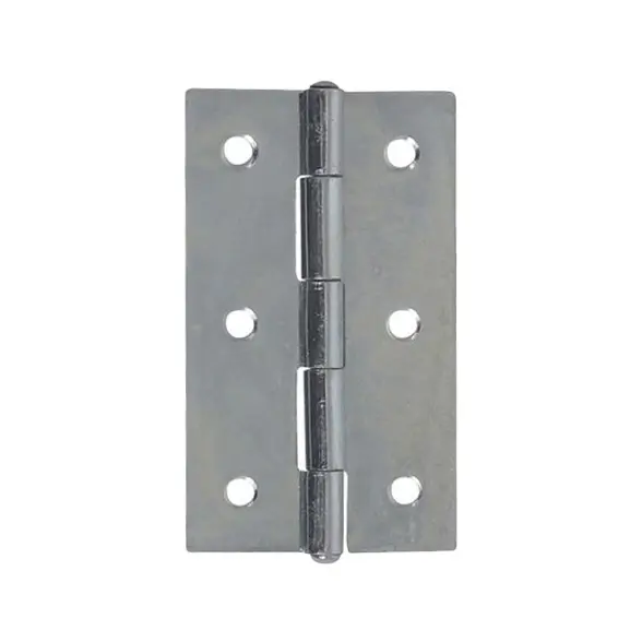 Charnière meuble rectangle zingué blanc - MONIN - 5415