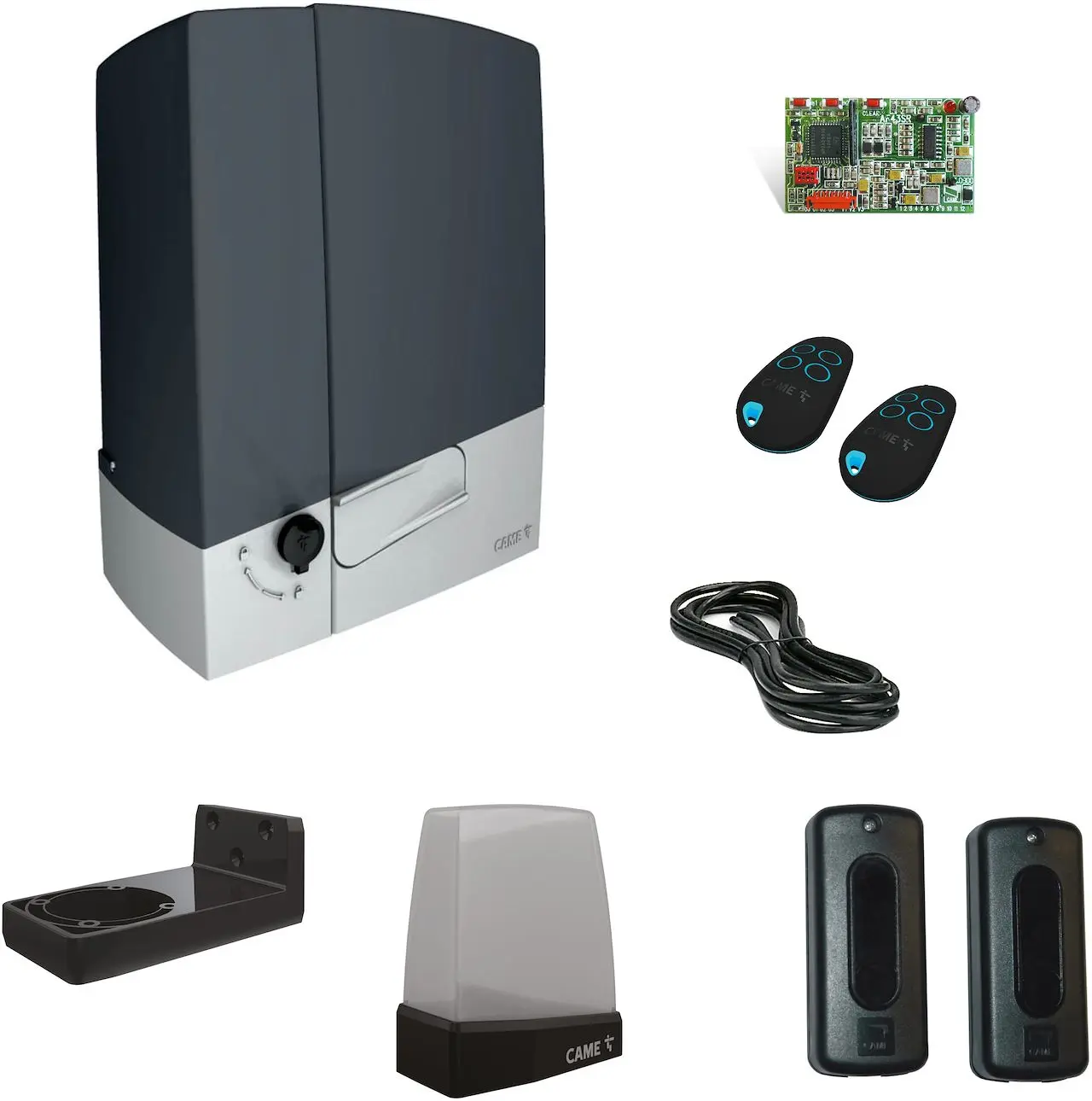 Kit automatisme portail coulissant BXV Connect Line 24V 400kg - CAME - 8K01MS-003
