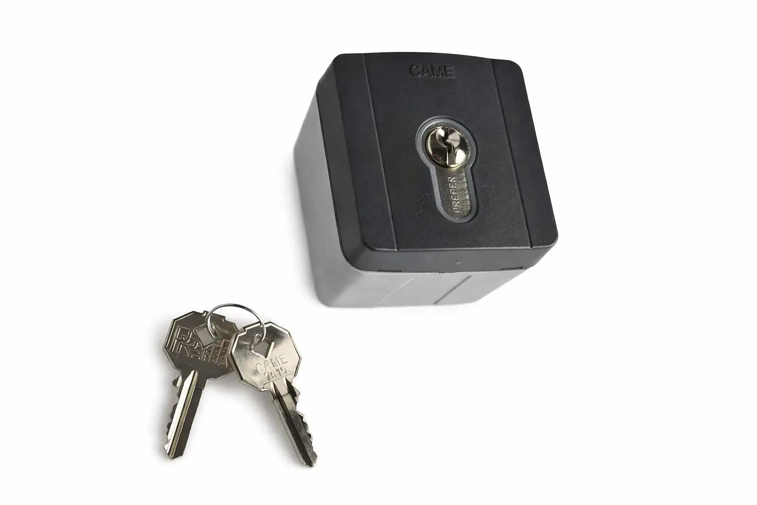 Sélecteur à clé extérieur avec rétroéclairage bleu - CAME - 806SL-0050