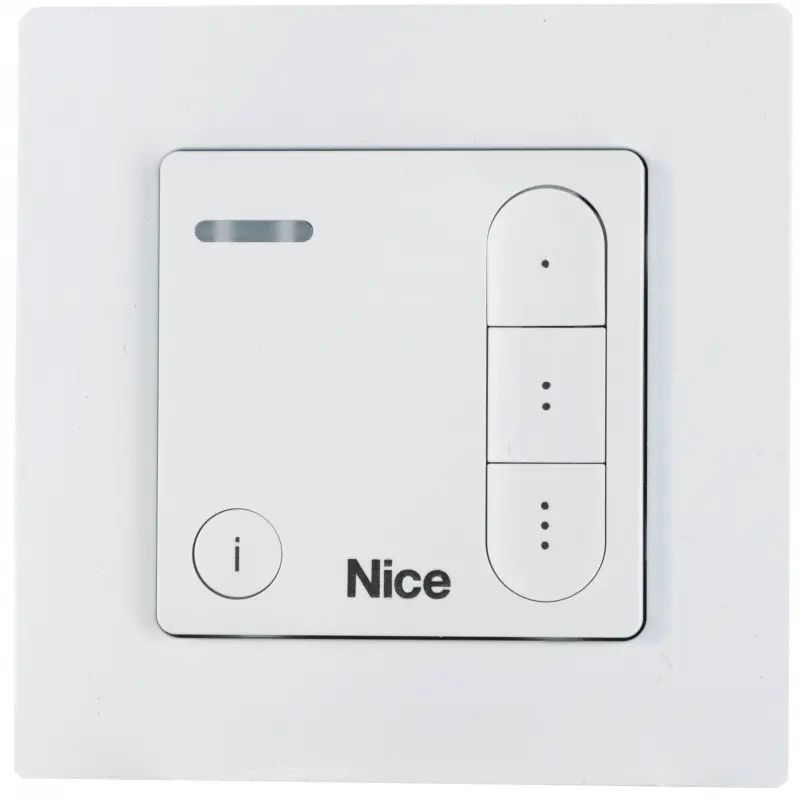  Emetteur Domi mural Nice 3 canaux blanc - DOMIW3C