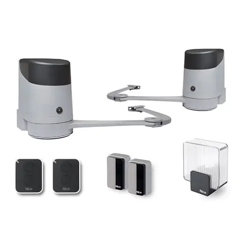 Kit de motorisation pour portail battant - NICE - HOPPBDKCER30