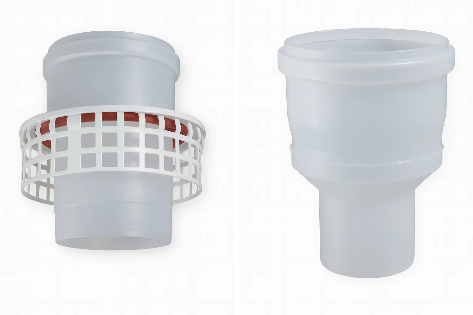 Adaptateur pour cheminée Perfinox B23P - Diam. 80/110 mm - 1 pièce - ATLANTIC - 570104