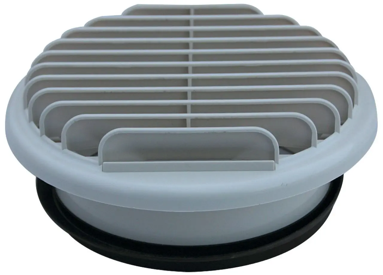 Entrée / Sortie air murale PVC - Diamètre 125 mm - ATLANTIC - 464057