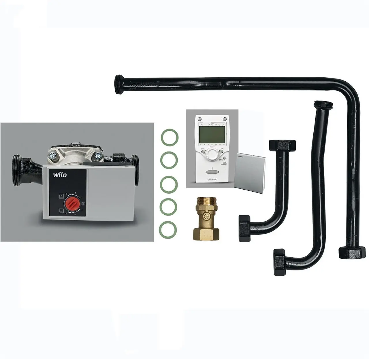 Kit 2 zones direct Axeo sonde radio avec commande radio - ATLANTIC - 074606