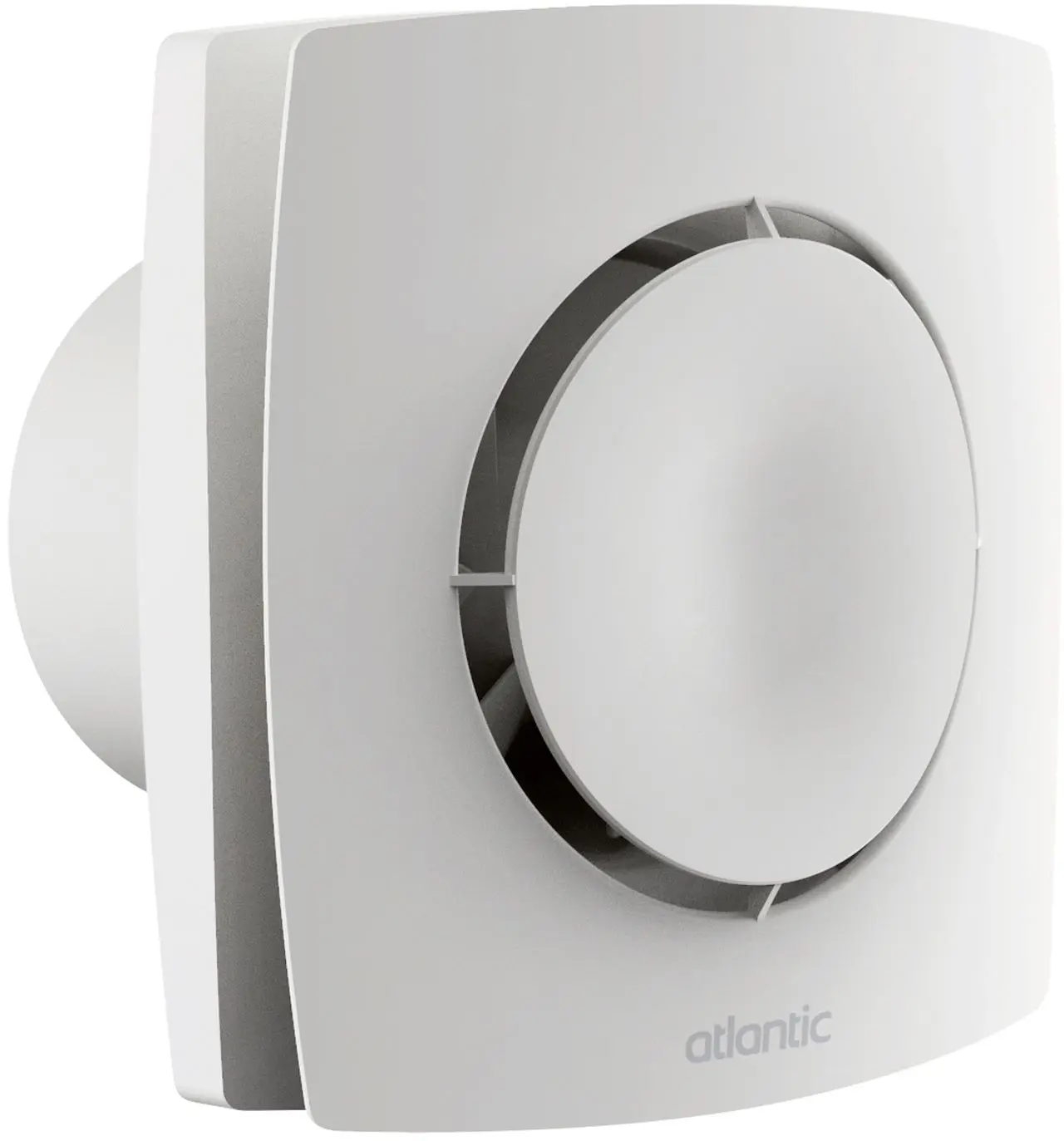 Extracteur d'air individuel ponctuel Curv Flash 100 I - Ø100 - Blanc - ATLANTIC - 123242