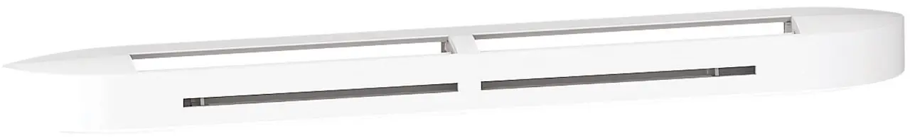 Entrée d'air hygro compacte 5/45 + grille façade atténuation 34dB blanc - ATLANTIC - 526602