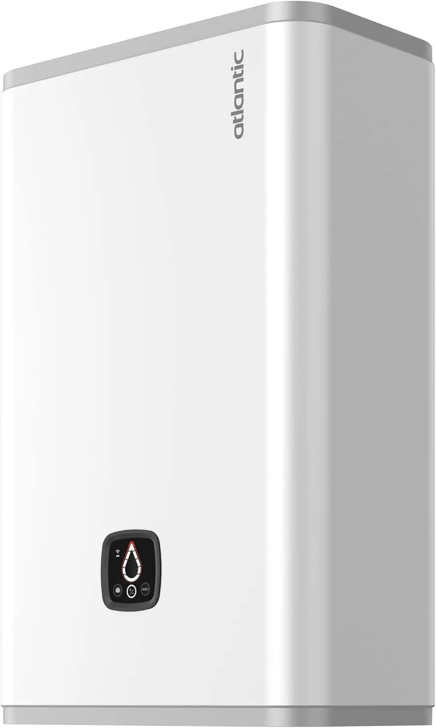 Chauffe-eau électrique Linéo compact vertical mural connecté blanc 100L - ATLANTIC - 157213