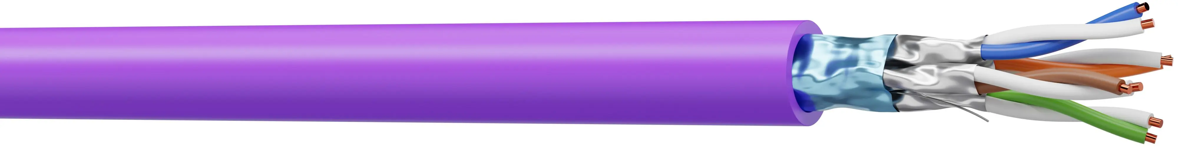 BOX CABLE RJ45 4P F/UTP CAT6A DCA B350