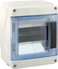 Coffret 6 modules IP65 à plastrons à entrées directes (membranes) - EUROHM - 19102